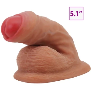 PRETTY LOVE - WARNELL ULTRA REALISTYCZNY I ELASTYCZNY DILDO 9,5 CM MULATO